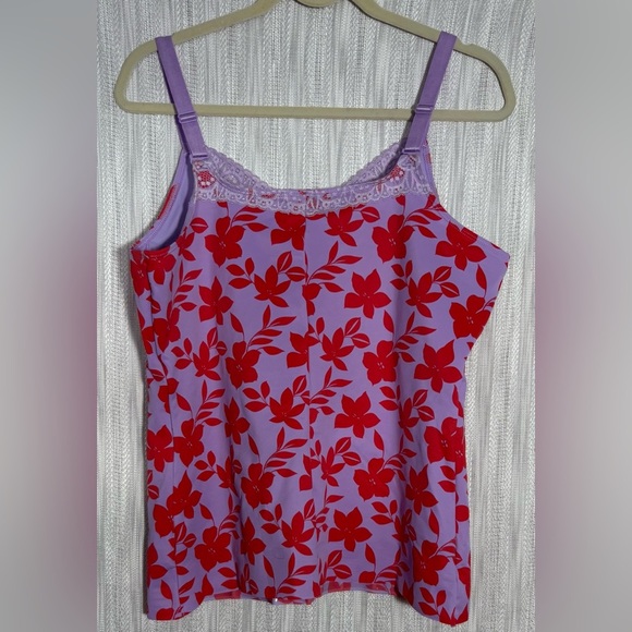 Ruby Ribbon Red Floral Camisole - Picture 2 of 3